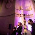Arielle Dombasle et Nicolas Ker en concert au Grand Palais à Paris le 26 octobre 2016 © Cyril Moreau / Bestimage