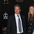 Hugh Grant et sa compagne Anna Elisabet Eberstein à la 20ème soirée annuelle Hollywood Film Awards à l'hôtel Beverly Hilton dans le quartier de Beverly Hills à Los Angeles, Californie, Etats-Unis, le 6 novembre 2016.