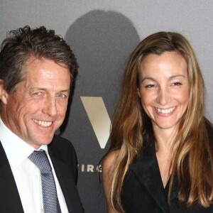 Hugh Grant et sa compagne Anna Elisabet Eberstein à la 20ème soirée annuelle Hollywood Film Awards à l'hôtel Beverly Hilton dans le quartier de Beverly Hills à Los Angeles, Californie, Etats-Unis, le 6 novembre 2016.