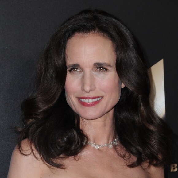 Andie MacDowell à la 20ème soirée annuelle Hollywood Film Awards à l'hôtel Beverly Hilton à Beverly Hills, le 6 novembre 2016