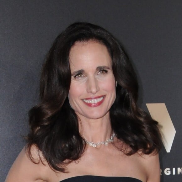 Andie MacDowell à la 20ème soirée annuelle Hollywood Film Awards à l'hôtel Beverly Hilton à Beverly Hills, le 6 novembre 2016