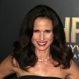 Andie MacDowell à la 20ème soirée annuelle Hollywood Film Awards à l'hôtel Beverly Hilton à Beverly Hills, le 6 novembre 2016