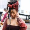 Rihanna sur le tournage de Ocean 8 à New York le 3 novembre 2016.