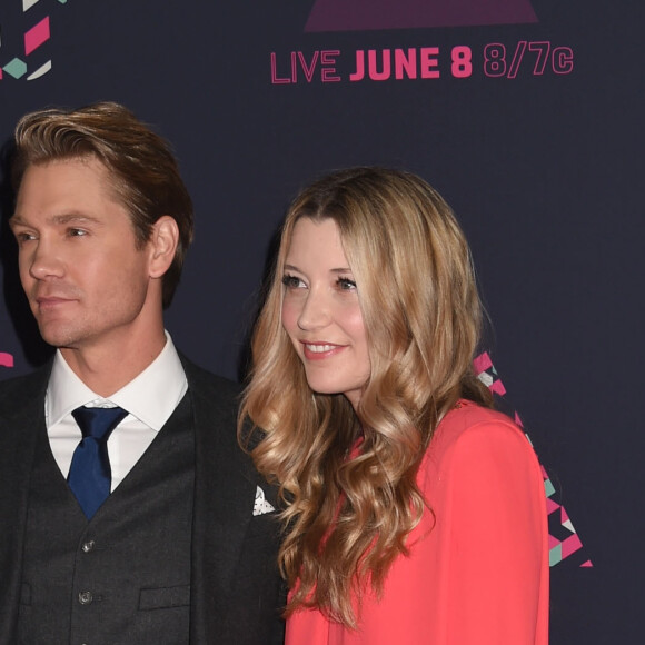 Chad Michael Murray et sa femme Sarah Roemer à la soirée CMT Music Awards à Bridgestone Arena à Nashville, le 8 juin 2016.