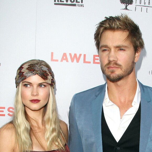 Chad Michael Murray et son ex-fiancée Kenzie Dalton à la première du film Lawless organisée à Hollywood le 22 août 2012.