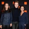 Semi-Exclusif - Elisa Tovati, Cyril Féraud et Saïda Jawad à la Soirée d'inauguration de la boutique Orange Opéra à Paris, le 7 novembre 2016. © Coadic Guirec/Bestimage