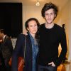 Semi-Exclusif - Lorie (Laure Pester) et Jean-Baptiste Maunier à la Soirée d'inauguration de la boutique Orange Opéra à Paris, le 7 novembre 2016. © Coadic Guirec/Bestimage