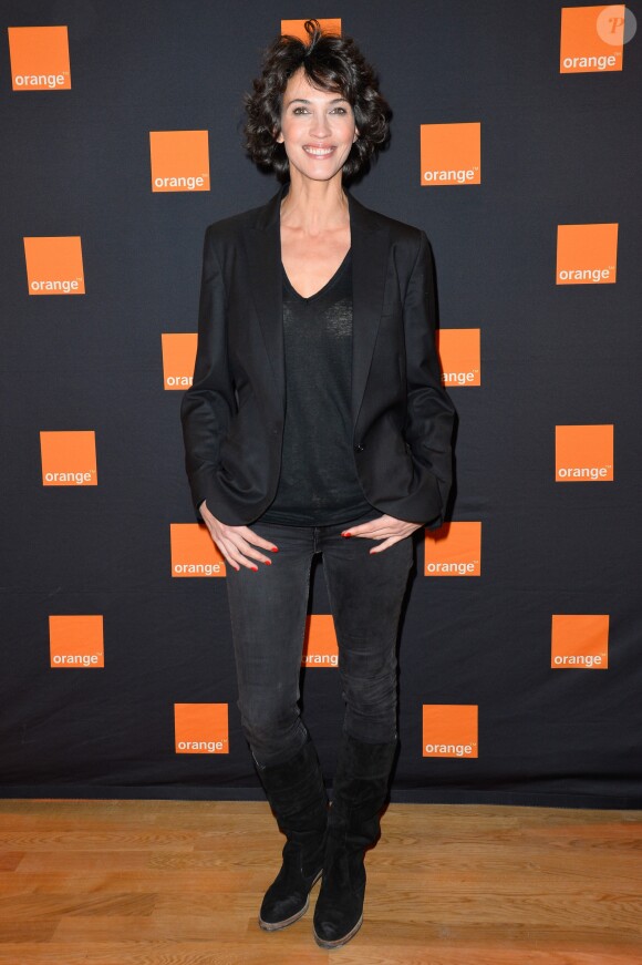 Semi-Exclusif - Linda Hardy à la Soirée d'inauguration de la boutique Orange Opéra à Paris, le 7 novembre 2016. © Coadic Guirec/Bestimage