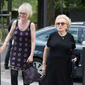 Exclusif - Bernadette Chirac et sa fille Claude Chirac - Arrivées au dîner anniversaire pour les 10 ans du Musée du quai Branly - Jacques Chirac à Paris, France le 23 juin 2016.