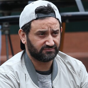 Cyril Hanouna - People dans les tribunes des internationaux de France de Roland Garros à Paris le 4 juin 2016. © Moreau - Jacovides / Bestimage