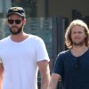 Liam Hemsworth est allé déjeuner avec des amis à Malibu, le 6 novembre 2016.