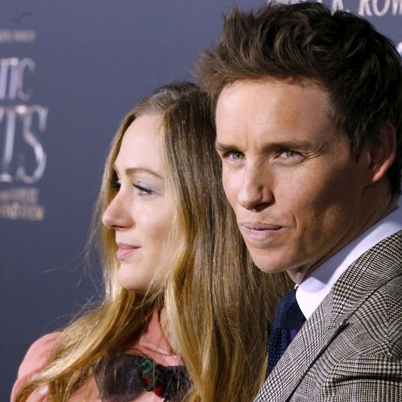 Eddie Redmayne et sa femme Hannah Bagshawe lors de la première du film "Fantastic Beasts and Where to Find Them" (Les Animaux Fantastiques) au Alice Tully Hall du Lincoln Center à New York, le 10 novembre 2016. © Charles Guerin/Bestimage