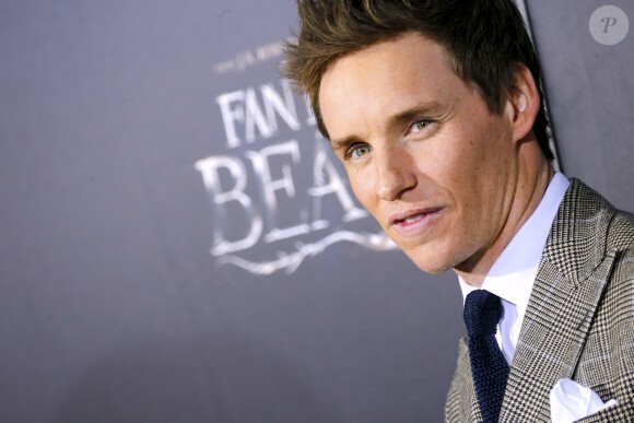Eddie Redmayne lors de la première du film "Fantastic Beasts and Where to Find Them" (Les Animaux Fantastiques) au Alice Tully Hall du Lincoln Center à New York, le 10 novembre 2016. © Charles Guerin/Bestimage