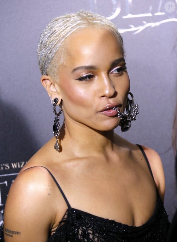 Zoë Kravitz lors de la première du film "Fantastic Beasts and Where to Find Them" (Les Animaux Fantastiques) au Alice Tully Hall du Lincoln Center à New York, le 10 novembre 2016. © Charles Guerin/Bestimage