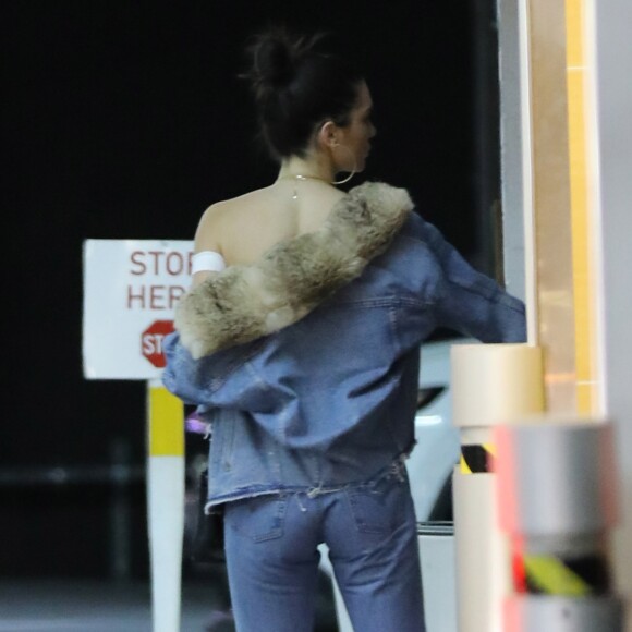 Kendall Jenner est allé déjeuner chez Soho House à Los Angeles, le 9 novembre 2016