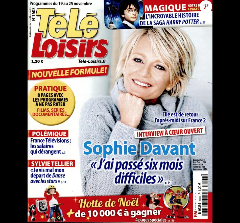 Programme Tele Loisir Ce Soir Toutes Les Chaines Télé Loisirs, novembre 2016. - Purepeople