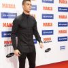 Cristiano Ronaldo reçoit le prix 'Alfredo Di Stefano Award' au Florida Park à Madrid, le 7 novembre 2016.