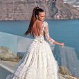Xenia Deli dans sa robe de mariée. Elle a épousé l'homme d'affaires  Ossama Fathi Rabah Al-Sharif lors d'une luxueuse cérémonie en Grèce. Photo publiée sur Instagram à l'été 2016  