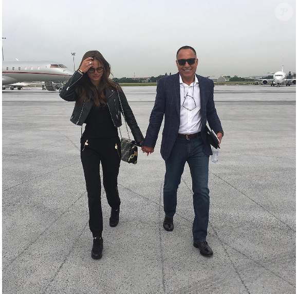 Xenia Deli part en lune de miel avec l'homme d'affaires Ossama Fathi Rabah Al-Sharif. Photo publiée sur Instagram à l'été 2016 