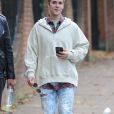 Justin Bieber se promène à Londres le 13 octobre 2016. © CPA/Bestimage