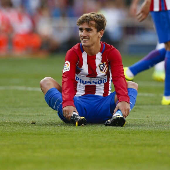 Le joueur de l'Atletico de Madrid Antoine Griezmann buteur contre La Corogne (1-0) à Madrid le 25 septembre 2016.