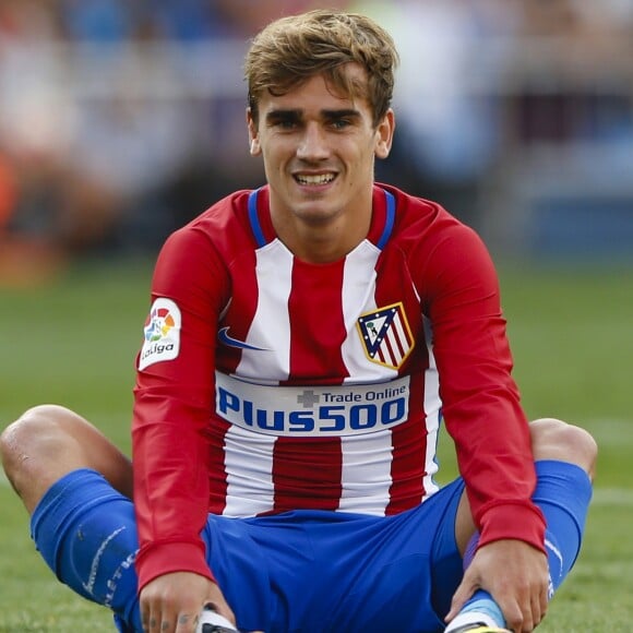 Le joueur de l'Atletico de Madrid Antoine Griezmann buteur contre La Corogne (1-0) à Madrid le 25 septembre 2016.