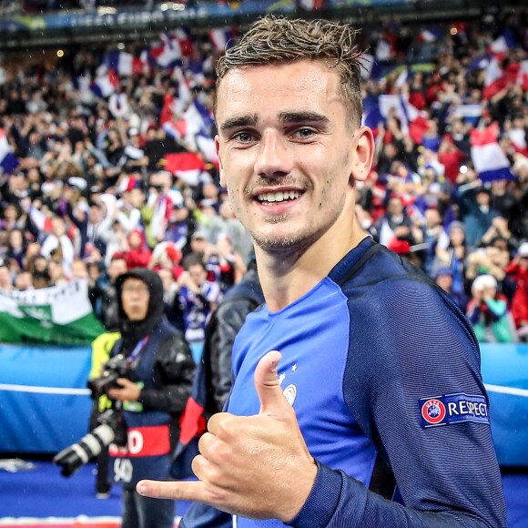 Antoine Griezmann - Match de quart de finale de l'UEFA Euro 2016 France-Islande au Stade de France à Saint-Denis le 3 juillet 2016.