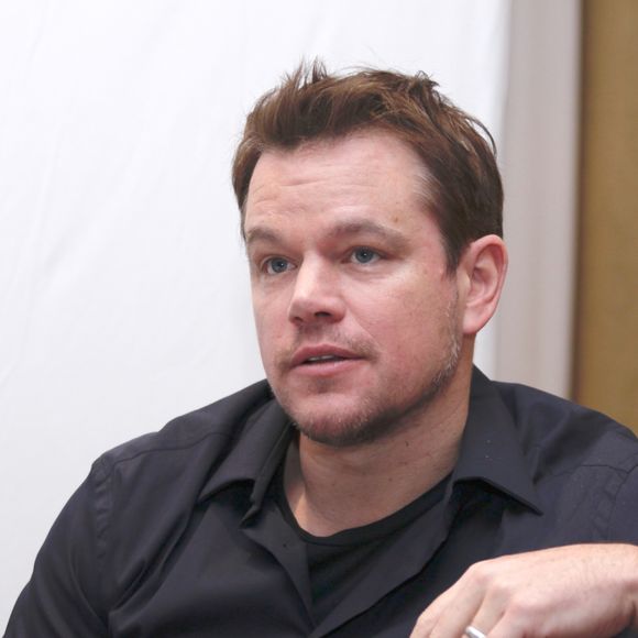 Matt Damon à la conférence de presse de "Manchester by the Sea" à l'hôtel Fairmont à Toronto. Canada, le 14 septembre 2016.