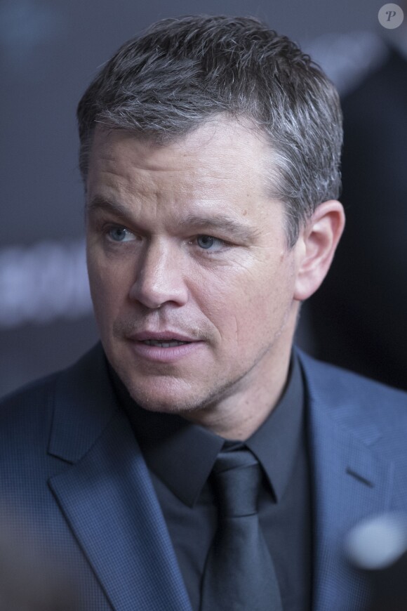 Exclusif - Matt Damon - Avant première du film "Jason Bourne" au Pathé Beaugrenelle à Paris le 12 juillet 2016. © Borde - Guirec / Bestimage