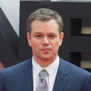 Matt Damon arrivant à la 1ère avant-première européenne "Jason Bourne" au Odeon, Leicester Square à Londres, le 11 juillet 2016.