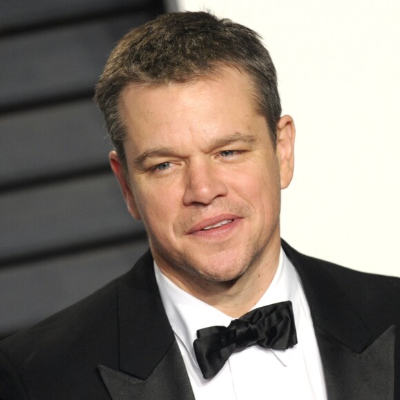 Matt Damon - People à la soirée "Vanity Fair Oscar Party" après la 88e cérémonie des Oscars à Hollywood, le 28 février 2016.