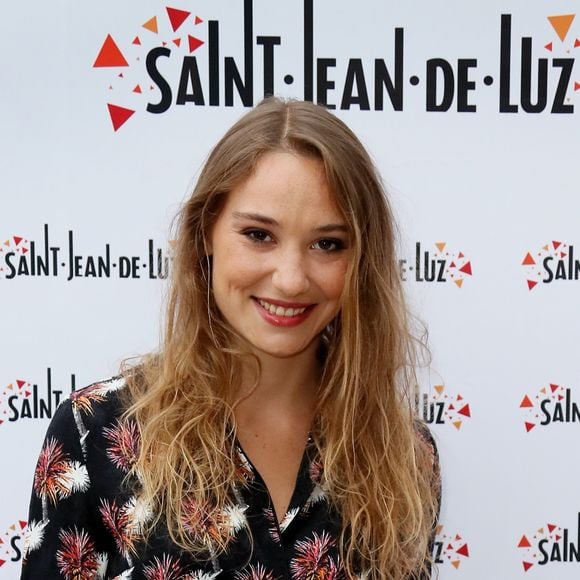 L'actrice Déborah François pour le film en compétition "Fleur de tonnerre" pose à l'occasion du 3e Festival International du film de Saint-Jean-de-Luz, France, le 5 octobre 2016. © Patrick Bernard/Bestimage