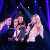 Céline Dion chante au Caesars Palace à Las Vegas le 23 février 2016.