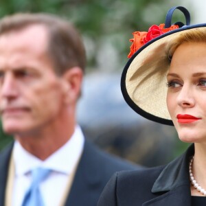 La princesse Charlène de Monaco - La famille royale de Monaco dans la cour du Palais Princier lors de la fête Nationale monégasque à Monaco, le 19 novembre 2016. © Olivier Huitel / Crystal Pictures / Pool Restreint Monaco / Bestimage