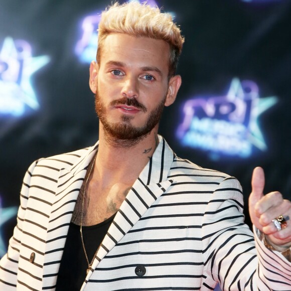 M. Pokora (Matt Pokora) à la 18ème cérémonie des "NRJ Music Awards" au Palais des Festivals à Cannes, le 12 novembre 2016. © Dominique Jacovides