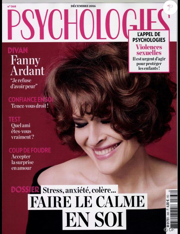 Le magazine Psychologies du mois de décembre 2016