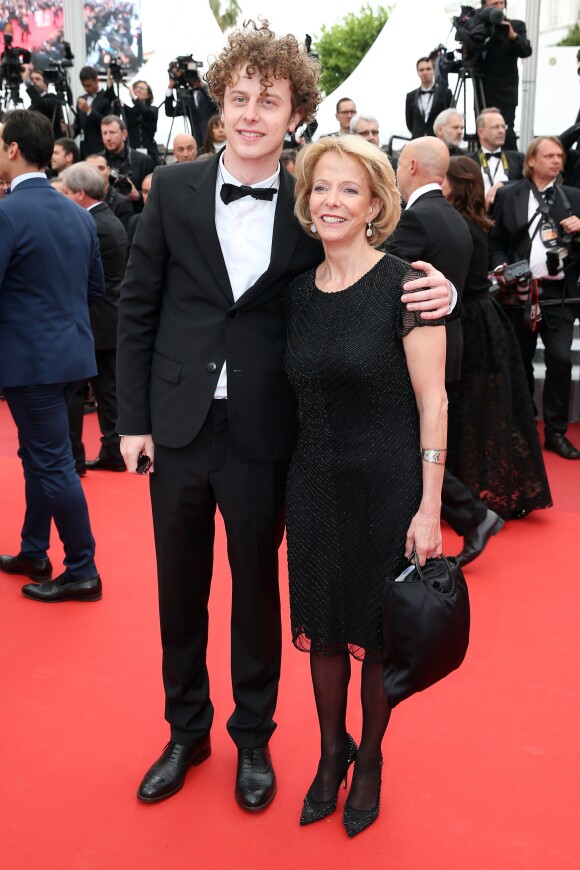 Norman Thavaud et Frédérique Bredin - Montée des marches du film "Ma Loute" lors du 69ème Festival International du Film de Cannes. Le 13 mai 2016. © Borde-Jacovides-Moreau/Bestimage