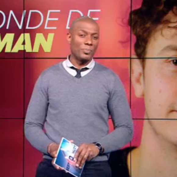 Norman Thavaud, le Youtubeur star, dans  "Sept à Huit", émission diffusée le 20 novembre 2016.