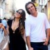 Exclusif - Claudia Romani et son petit-ami Kevin Gleizes (tous deux éliminés de Secret Story 9) sont venus passer quelques jours à Bordeaux, le 23 septembre 2015