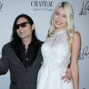Corey Feldman et Courtney Anne Mitchell fêtent leurs fiançailles au Chateau Nightclub and Rooftop à Las Vegas le 19 novembre 2016