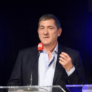 Yves Calvi - Conférence de presse de rentrée du groupe RTL à Paris le 7 septembre 2016. © Coadic Guirec / Bestimage