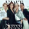 Cynthia Nixon en couverture de The Edit