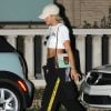 Exclusif - Sofia Richie en pantalon Off-White™ à Beverly Hills, le 7 novembre 2016.