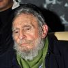 Le chef historique de la revolution cubaine Fidel Castro à La Havane, le 8 janvier 2014.