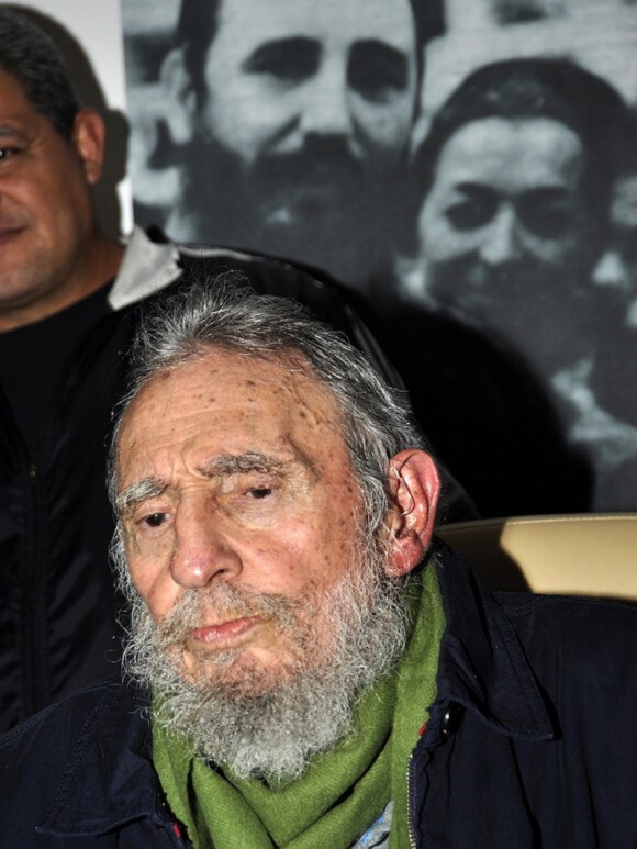 Le chef historique de la revolution cubaine Fidel Castro à La Havane, le 8 janvier 2014.