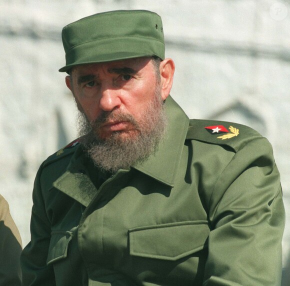 Fidel Castro à La Havane en 1997.