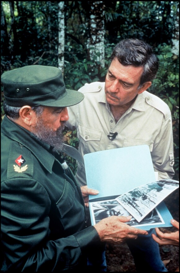 Fidel Castro à Cuba dans les années 1980.