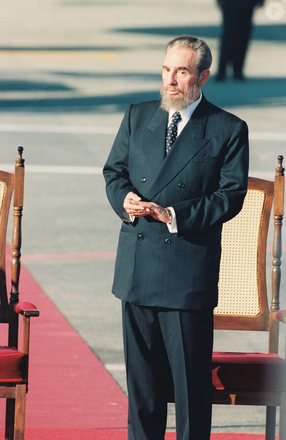 Fidel Castro à La Havane en 1998.