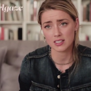 Amber Heard dans le clip de #GirlGazeProject (capture d'écran)