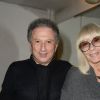Exclusif - Michel Drucker avec son épouse Dany Saval - People backstage lors du concert de Vincent Niclo au Théâtre du Chatelet à Paris le 24 mai 2014